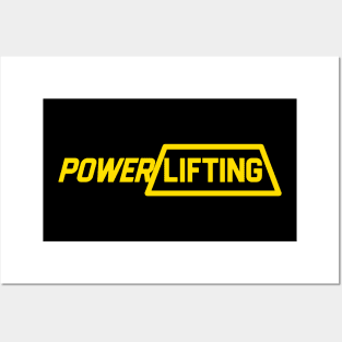 Power Lifting Posters and Art